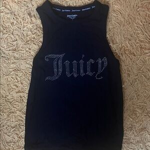Juicy Couture Navy Sleeveless Top